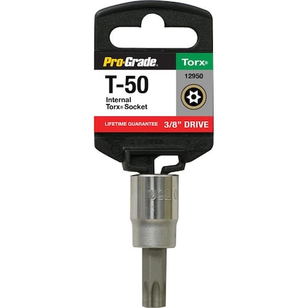 Cromo 0.37 in. Drive x T50 Internal Torx Socket CR3310760